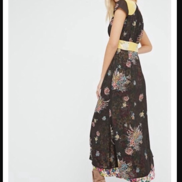 Free People Crazy Feels Midi Dress - Picture 2 of 6